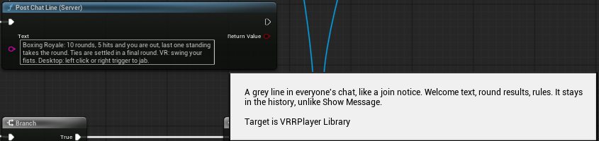 Post Chat Line (Server) with its tooltip